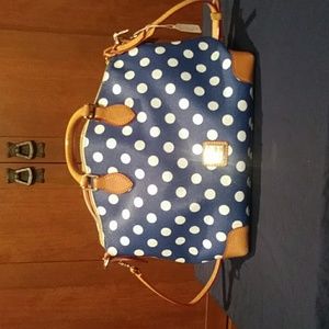 Dooney&Burke polka dot purse